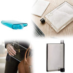 The ultra-slim A5 Notebook Water Bottle, perfect for portable hydration on the go.