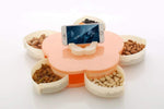 Innovative smart candy box designed to keep different snacks neatly separated.