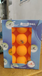 Konex branded table tennis balls perfect for indoor and outdoor play