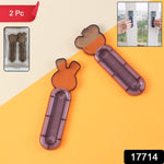 Push pull door handle attached securely to cabinet door