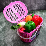 Empty versatile basket, highlighting its smooth finish and sturdy design.
