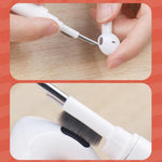 Compact 5-in-1 brush and duster set for comprehensive computer cleaning.