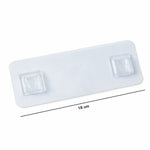 Multipurpose wall organizer rack with strong adhesive