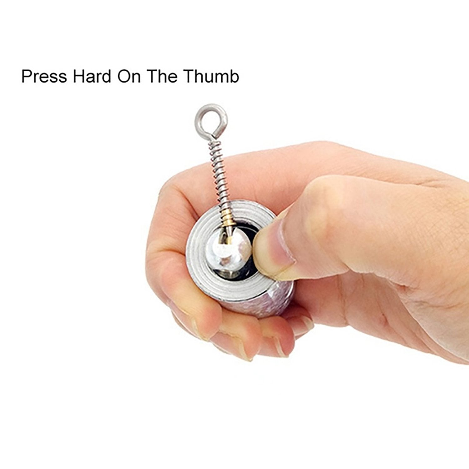 Side view of the extended magic trick cane, showcasing its sleek design.