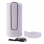 White electric water pump on a clean surface