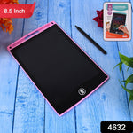 Kids using colorful portable LCD drawing and writing tablet