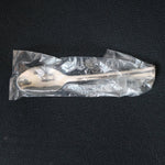 Ergonomic handle close-up of a rust-resistant dining spoon