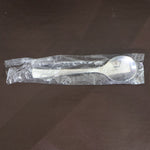 Dining spoons placed on kitchen table highlighting ergonomic design