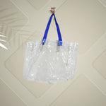 Lightweight transparent bag, easy to carry for various uses.