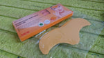 Side profile of Forehead Wrinkle Patches adhering comfortably to skin.