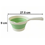 Size guide for foldable water scoop