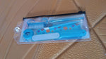 Top view of the 8-in-1 manicure set featuring professional nail care tools