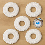 Microfiber Spin Mop Refill Head showing soft cleaning pads