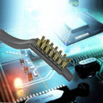 Compact wire brush kit for tackling small spaces and tough stains in home or workshop.