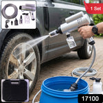 High Pressure Cordless Car Washer Gun Kit  Portable With Hose  Foam