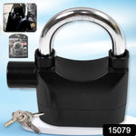 The anti-theft Siren Alarm Lock displayed with its three included keys for secure access.