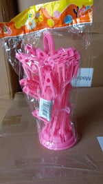 Versatile clothes drying rack with clips, suitable for gloves and other small accessories.