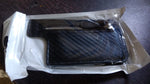 Mobile card pocket holder with adhesive backing for convenience.