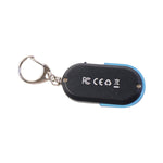 Mini personal safety device with siren and LED light