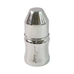 Easy to clean stainless steel baby feeding bottle with BPA-free nipple