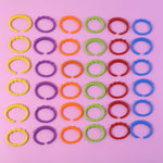 Bright colorful learning links for infants and toddlers
