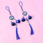Home decor evil eye chime set enhancing positivity and style
