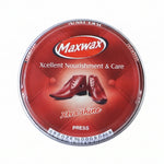 Smooth shine brown shoe polish application