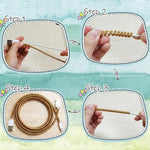Detailed view of brown spiral cable protector sleeve flexible spiral design