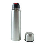 Thermos style stainless steel water bottle with 1000ML capacity