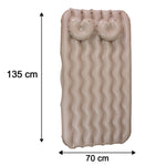 Car air mattress size chart with dimensions