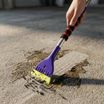 Long-handled cleaning brush suitable for hard-to-reach areas