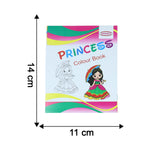 Kids Educational Colouring Book Set size and dimension guide