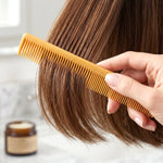 Assorted colors of durable plastic hair combs, suitable for all hair types