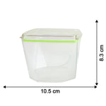 Dimension overview for 500ml leak-proof food storage containers