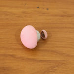 Soft Duvet Button Clip fastened on bedding in live view