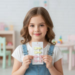 Decorative pastel mini hair clips featuring fork shape
