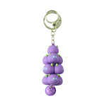 Adorable cloud key holder accessory with bell charm