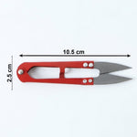 Durable scissor tool for sewing, crafting, and light paper cutting