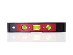 BoltForce Mini Pocket Level with three bubble vials for precise alignment.