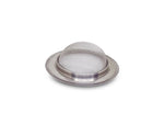 Detailed shot of the robust construction of the anti-clog sink strainer.
