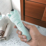 Hand-held head massager scalp tool for stress relief and headache