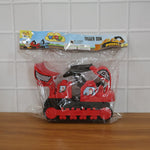 Construction play vehicle toy for outdoor activities