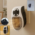 Electric room heater compact and efficient for small indoor spaces