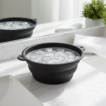 Skin soothing ice facial bowl designed for cold therapy