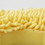 Smooth section of sponge for delicate vehicle surfaces