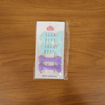 Decorative fishbone hair accessory clip set for casual styling
