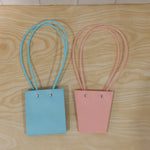 Flower packaging bag being used for floral gifts