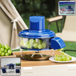 Fruit and vegetable peeler set displayed for kitchen use with sharp blades