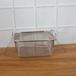 Professional-grade deep fryer basket for commercial use