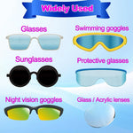 Portable eyeglass lens cleaner tool, pack of 6 for home and travel use